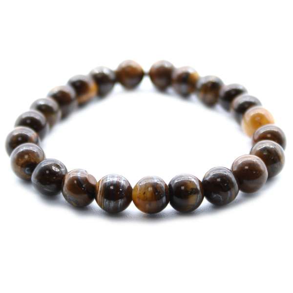 Bracciale con OCCHIO DI TIGRE CORAGGIO
